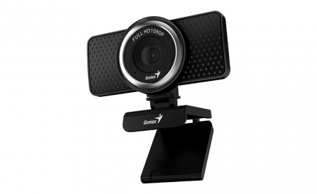 Веб-камера Genius ECam 8000 (1080p Full HD, Mic, 360°, универсальное мониторное крепление, гнездо для штатива) Black