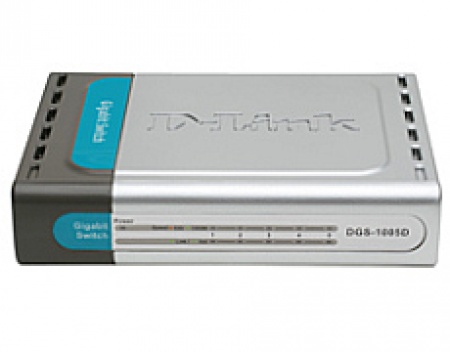 Сетевой коммутатор D-Link DES-1005D/O2B <5 портов 10/100 Мбит/с> неуправляемый