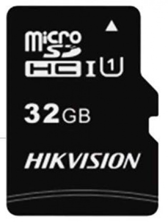 Карта памяти 32Gb microSDHC Hikvision Class 10, UHS-I U1(HS-TF-C1(STD)/32G/Adapter)