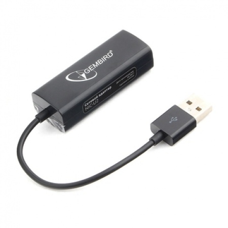Сетевой USB адаптер Gembird NIC-U2 <10/100Base-TX, USB 2.0>