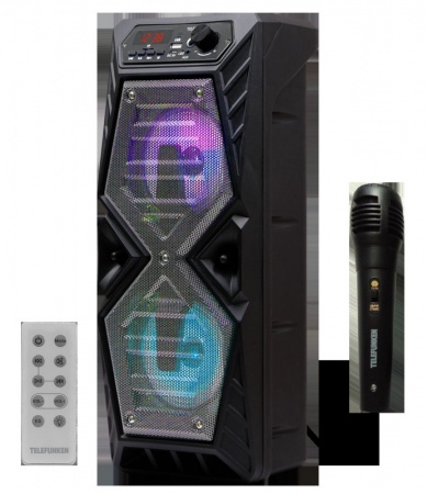 Колонка Telefunken TF-PS1276B (35Вт, Bluetooth, USB, SD, FM) чёрный