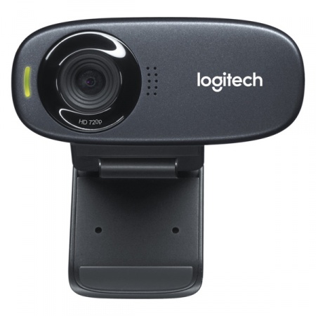 Веб-камера Logitech C310 (1280x720, с микрофоном, USB 2.0) Black (960-001065/960-001000)