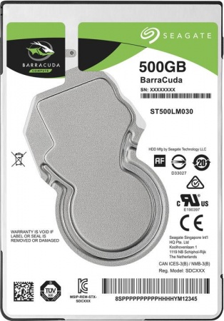 Жесткий диск 500Gb SEAGATE (ST500LM030) SATA 6Gbit/s, 5400 rpm, 128Mb, 7 mm /2.5