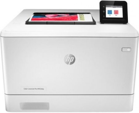 Принтер HP Color LaserJet Pro M454dw (А4 27 стр./мин., 600x600dpi./дуплекс/USB 2.0/Ethernet (RJ-45)/Wi-Fi) W1Y45A