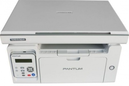 МФУ Pantum M6506NW (A4 22 коп./мин., принтер/сканер/копир/1200dpi/128Mb/WiFi/Lan/USB)