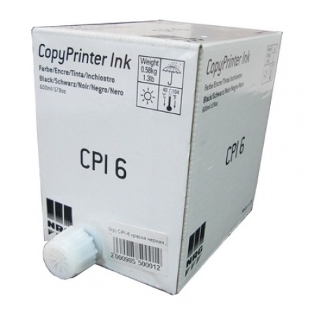 Краска Ricoh Priport CPI-6 для CP1224/1224В, черная, оригинал, 600мл,