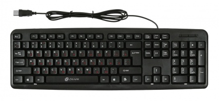 Клавиатура Оклик 90MV2 USB, 1.8 м, черный