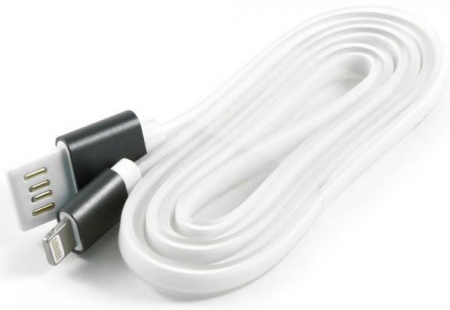 Кабель Lightning(m)8pin-USB(m) Cablexpert 1м, серый (CC-APUSBGY1M)