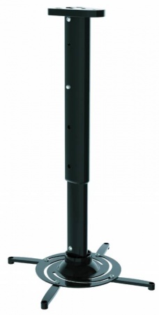 Кронштейн для проектора Cactus CS-VM-PR05L-BK черный макс.10кг настенный и потолочный поворот и наклон