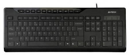 Клавиатура проводная A4Tech KD-800 <USB, Black>