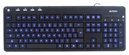 Клавиатура проводная A4Tech KD-126 <USB, Black>