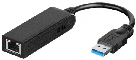 Сетевой USB адаптер D-Link DUB-1312/A1A <10/100/1000Base-T, USB 3.0>