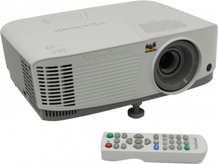 Проектор ViewSonic PA503S (DLP,3600 люм,22000:1,800x600,2хD-Sub,HDMI,RCA,USB,ПДУ,2D/3D)