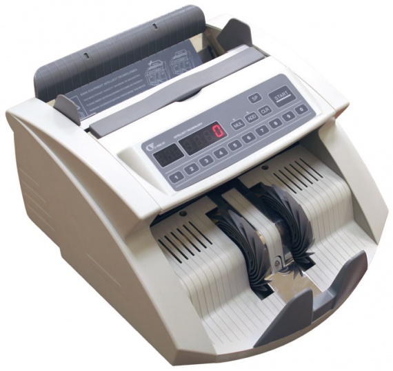 Счетчик банкнот PRO-57 (1500 банкнот в мин, Руб./USD/EURO, суммирует, фасует)