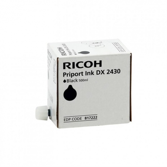 Краска Ricoh Priport DX-2430 для DX 2330/2430  черная, оригинал, 500 мл,