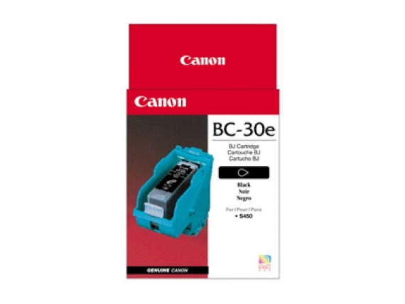 Картридж Canon BC-30e, BJC-3000/ 6x00, S4x0/S4500 black, оригинал