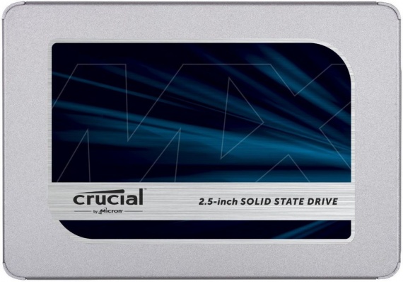 Накопитель SSD 500GB Crucial MX500 <CT500MX500SSD1> SATAIII 2.5