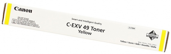 Тонер Canon IR C3320i/C3320/C3325i/C3330i/C3520i (C-EXV49), Yellow, оригинал (8527B002)