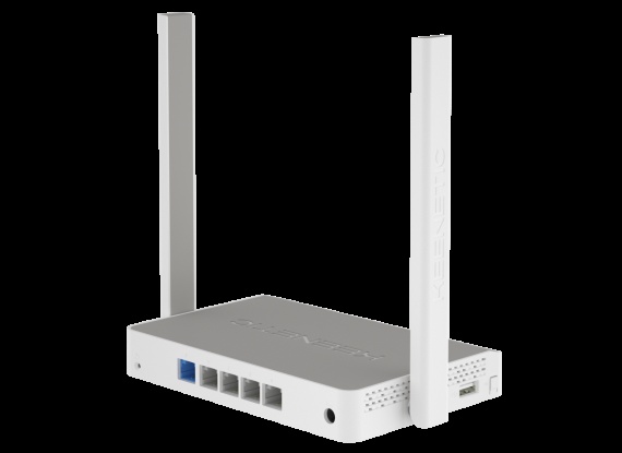 Интернет-центр Keenetic Omni KN-1410 (5x100Мбит/с, 2.4ГГц, 1хUSB 2.0) белый