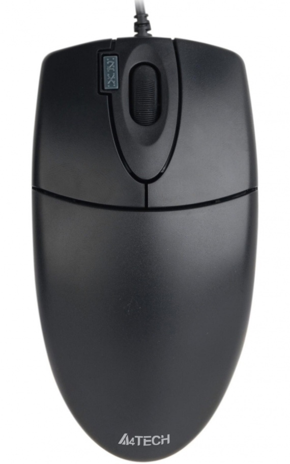 Мышь проводная A4Tech OP-620D USB, 800 dpi, 1.1 м, Black