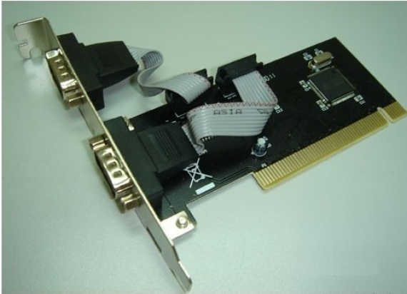 Контроллер NoName WCH352 (WCH351) PCI, 2x COM, bulk