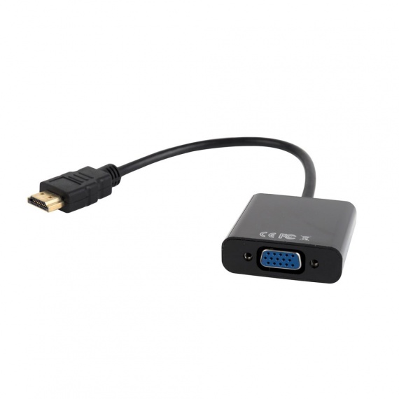 Переходник HDMI-VGA 19M/15F Cablexpert (A-HDMI-VGA-03) 15 см