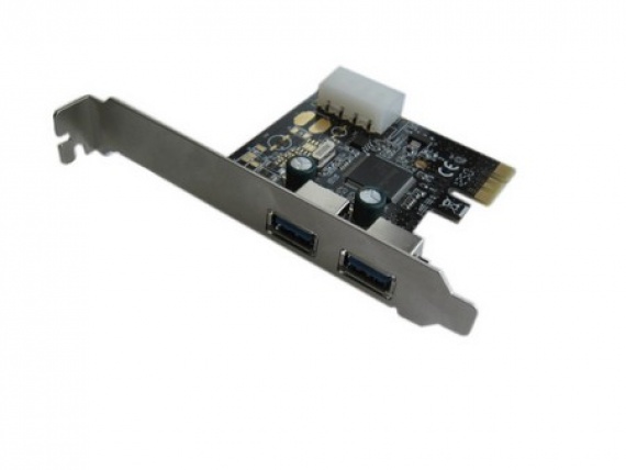 Контроллер PCI Exp x1 Speed Dragon FG-EU305A-2 (2xUSB 3.0 Ext., power 4 pin) OEM
