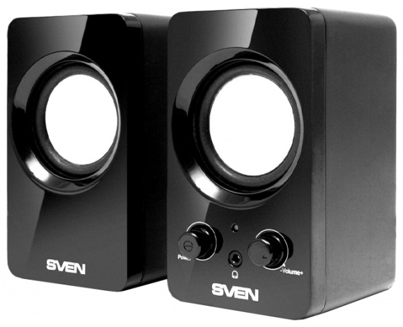 Колонки SVEN 354 Black (2x2W, питание от USB)
