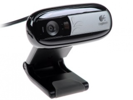 Веб-камера Logitech C170 (640x480, с микрофоном USB 2.0) Black&Silver (960-001066)