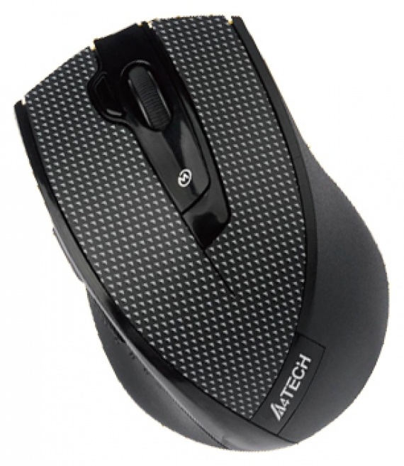 Мышь беспроводная A4Tech G10-730F USB, 2000 dpi, 20 м, Black