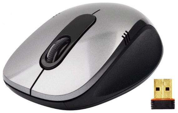 Мышь беспроводная A4Tech G7-630N USB, 2000 dpi, 15 м, Gray