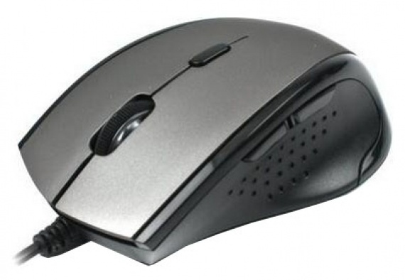 Мышь проводная A4Tech N-740X USB, 1600 dpi, 1.4 м, Gray