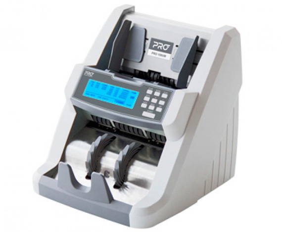 Счетчик банкнот PRO-150UM (1800банкнот/мин, суммирование,фасовка,LCD дисплей)