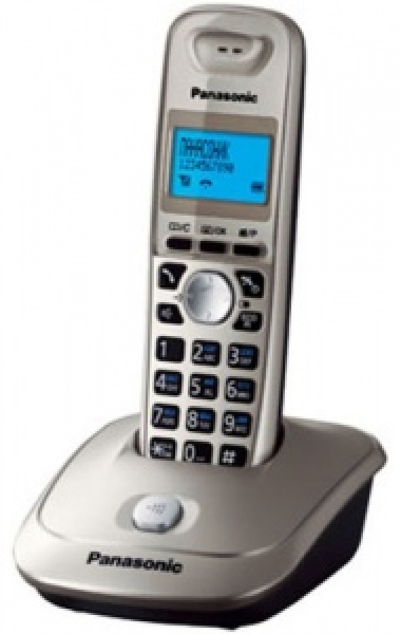 Радиотелефон Panasonic KX-TG2511 RUN, АОН, спикерфон, эко режим, время/дата