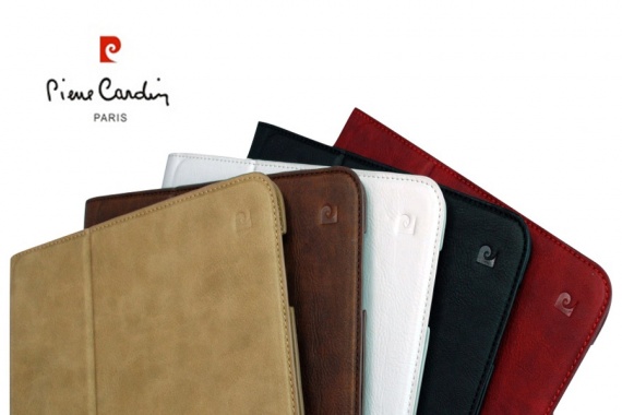 Чехол Pierre Cardin для iPad 3/4 Smart cover, кожзам., светло коричневый
