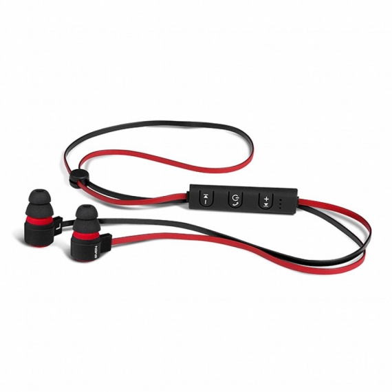 Наушники с микрофоном SVEN SEB-B270MV <Black-Red> (Bluetooth 4.1, беспроводные + шнур 0.95м, Li-Ion)
