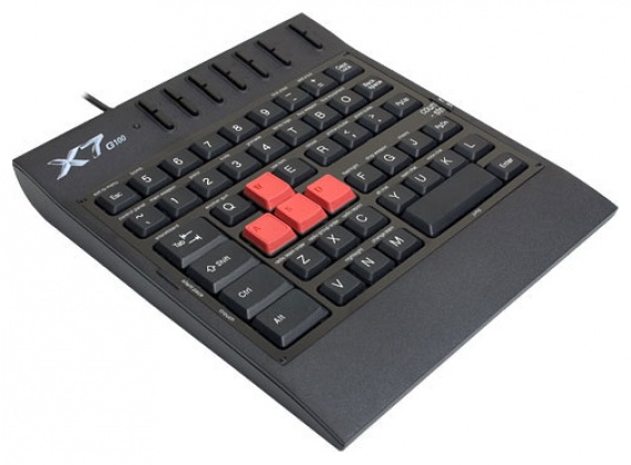 Игровой блок проводной A4Tech X7-G100 (USB, Black)