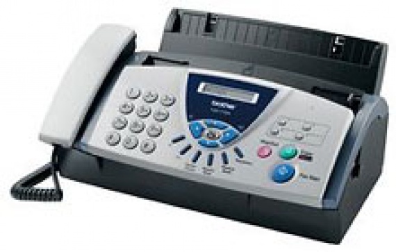 Факс Brother FAX-T104 (термоперенос, автоподатчик на 10 листов, громкая связь)