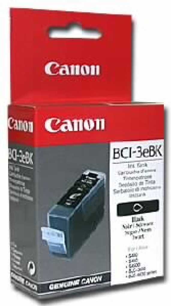 Картридж Canon BCI-3ePBk, S400/S450/S500/S600/S630/S4500/S6300 BJC-3000/6000 Photo black, оригинал