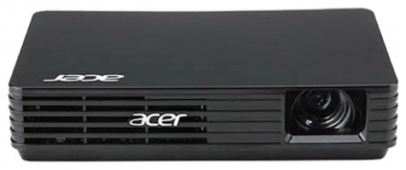 Портативный проектор Acer C120 (DLP,100 люм,1000:1,854x480,USB)