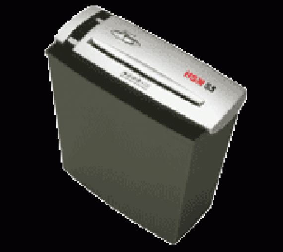 Уничтожитель документов HSM Shredstar S5, 7мм, 6-7лст., 11лтр. 1-ый класс секретности