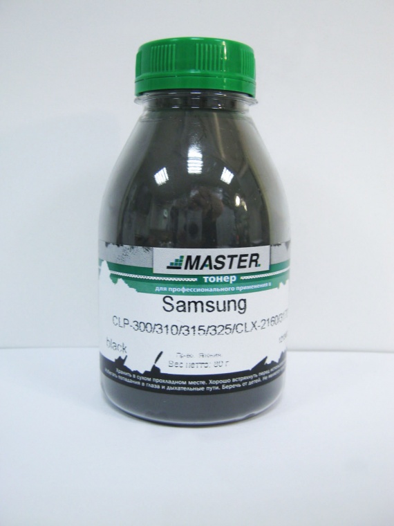Тонер Samsung CLP-300/310/315/320/325/CLX-2160/3170/3175/3185/Xerox Phaser 6110 (Master), black, 80g