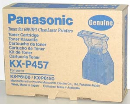 Тонер Panasonic KX-P 457 для 6100/6150 совместим с 459 для 6300/6500, оригинал