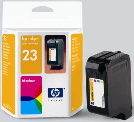 Картридж HP C1823D, DesignJet 710C/720C/815C/880C/890C/895C/1120C/1125 Color, оригинал (№23)