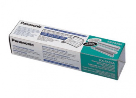 Термолента для факса Panasonic FX-FP80/81/82/85/86/88/90/91/95/153/158/195 (1 рулон) KX-FA55A (150стр) оригинал