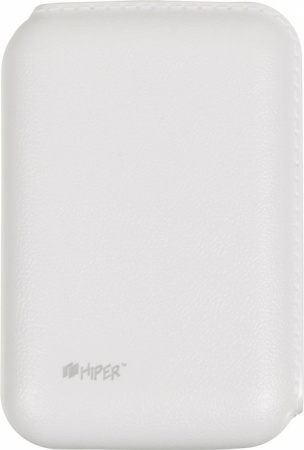 Аккумулятор внешний Hiper SP7500 Li-Lon 7500mAh 2.1A+1A белый 2xUSB