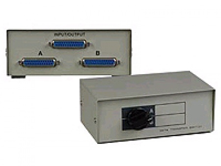 Переключатель ручной 2 компьютера-1 принтер (DS 25-2)