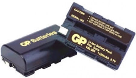 Аккумулятор для фотоаппарата GP VSL003 1160mAh, для Sony CyberShot P20/30/50