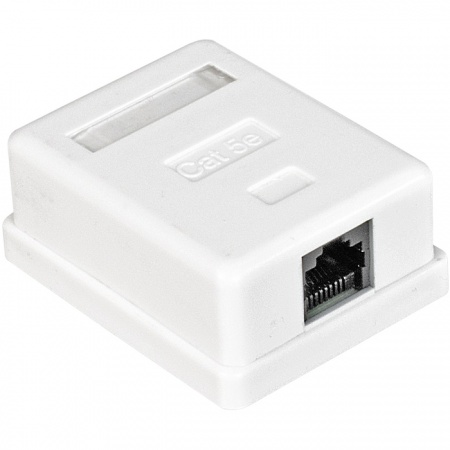 Розетка внешняя ExeGate SM1-RJ45-C5 RJ-45 кат.5/5E UTP Krone/110 (EX271122RUS)