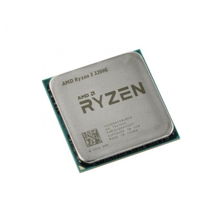 Процессор AMD Ryzen 3 3200G AM4 (4x3.6GHz, 4MB L3, 2хDDR4-2933МГц, AMD Radeon Vega 8, TDP 65 Вт) YD3200C5M4MFH, OEM